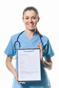 iStock Lady with documents